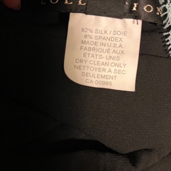 Vintage Nicole Miller Collection Silk Lingerie Inspired 90s y2k Slip Midi Dress - Picture 11 of 11